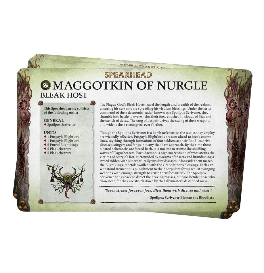 FACTION PACK: MAGGOTKIN OF NURGLE