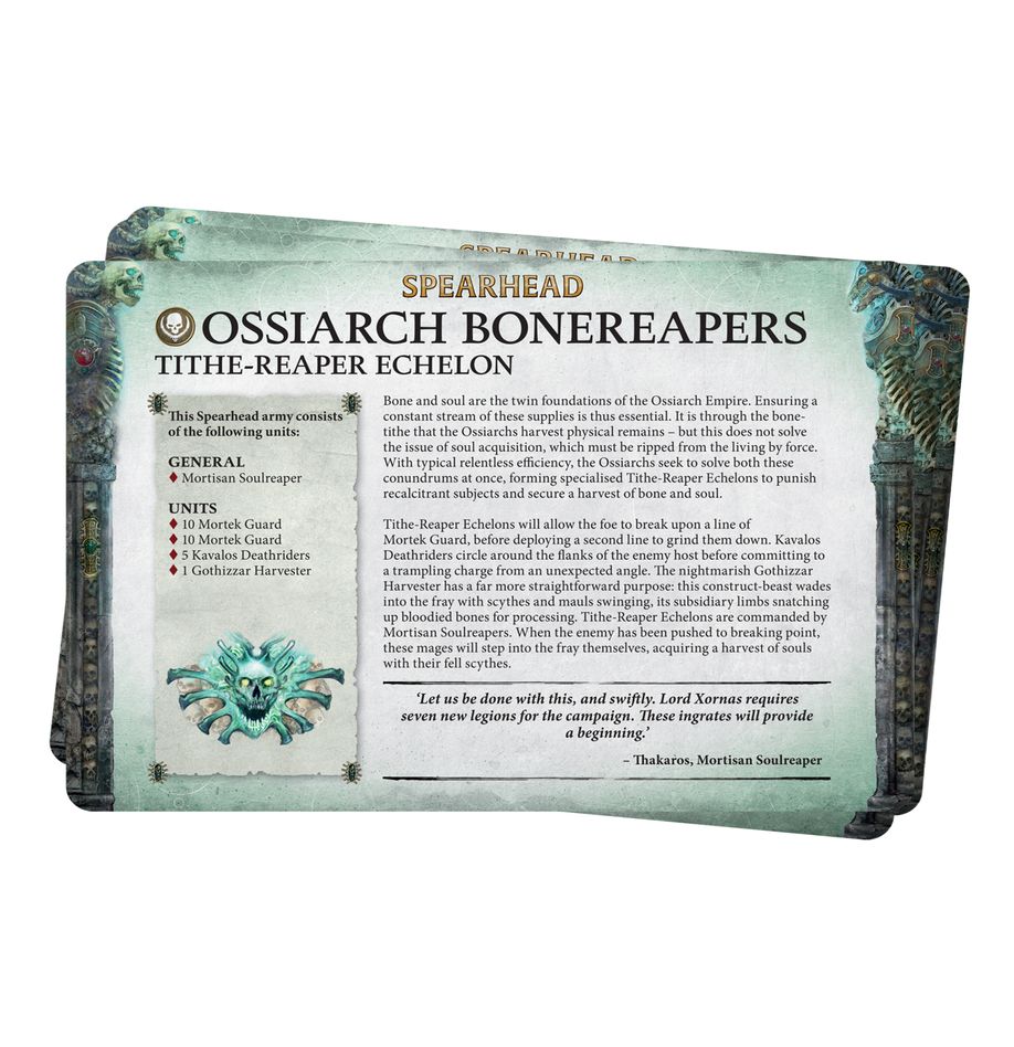 FACTION PACK: OSSIARCH BONEREAPERS