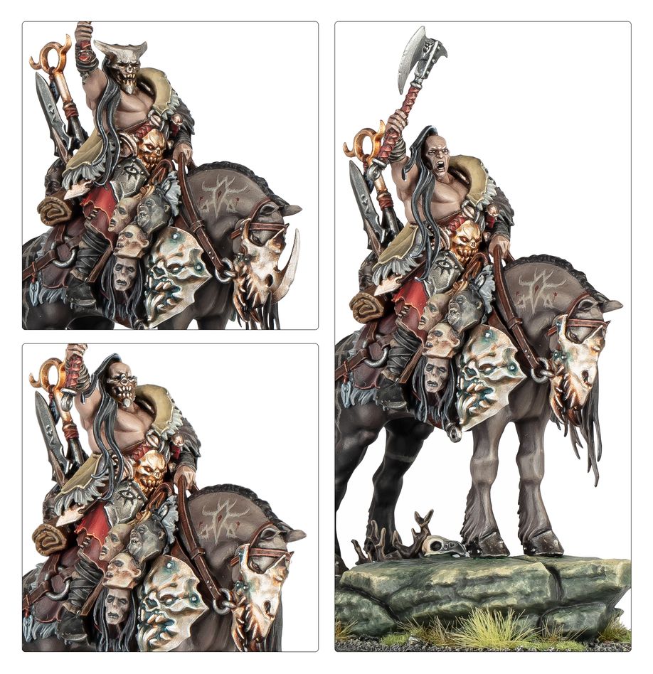 DARKOATH CHIEFTAIN ON WARSTEED