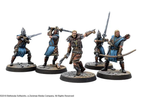 The Elder Scrolls Call To Arms Stormcloak Resin Faction Starter Set