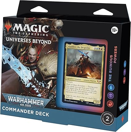 Magic: The Gathering Universes Beyond: Warhammer 40,000 Commander Deck – The Ruinous Powers