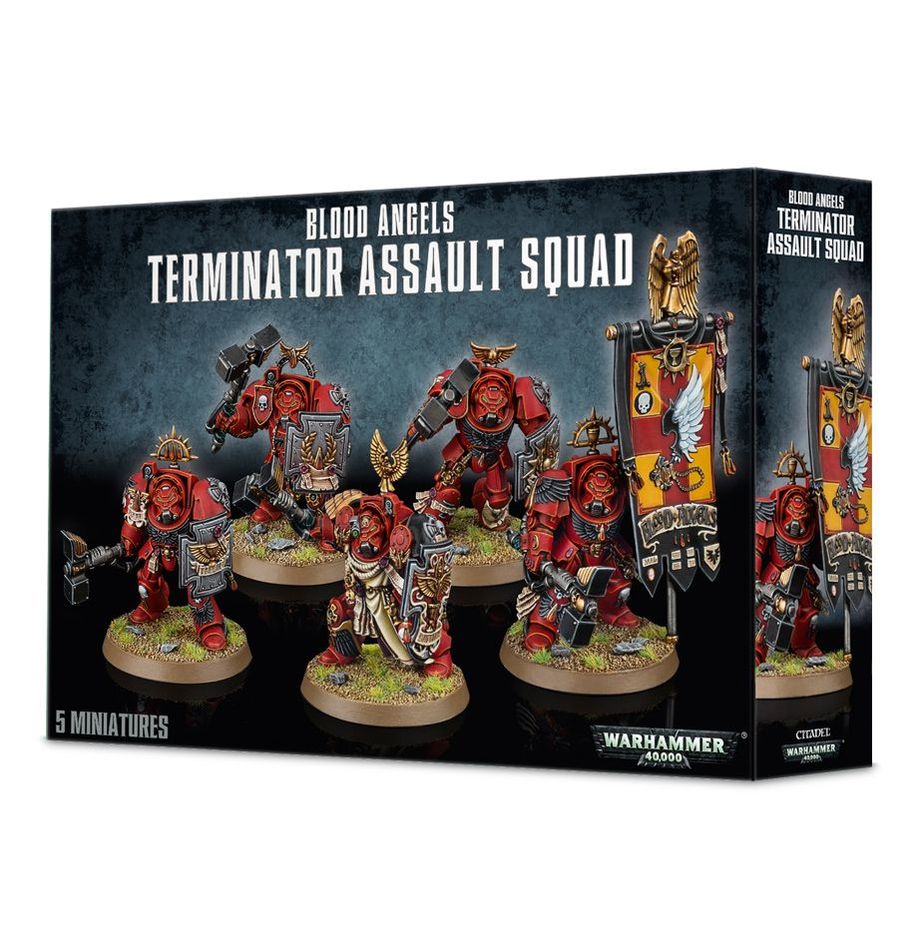 BLOOD ANGELS TERMINATOR ASSAULT SQUAD