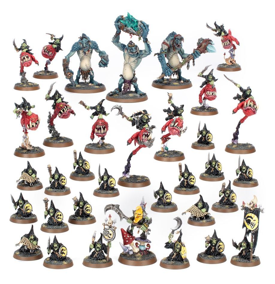 Spearhead: Gloomspite Gitz – Snarlpack Huntaz