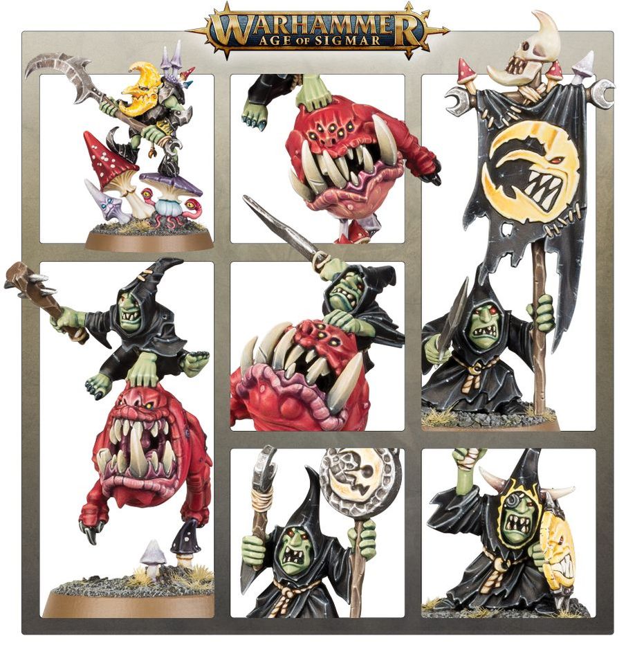 Spearhead: Gloomspite Gitz – Snarlpack Huntaz