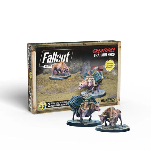 Fallout: Wasteland Warfare - Creatures: Brahmin Herd
