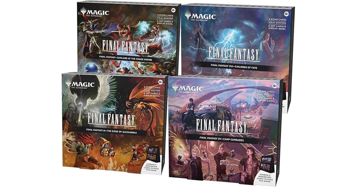 MTG: Final Fantasy Holiday Scene Boxes