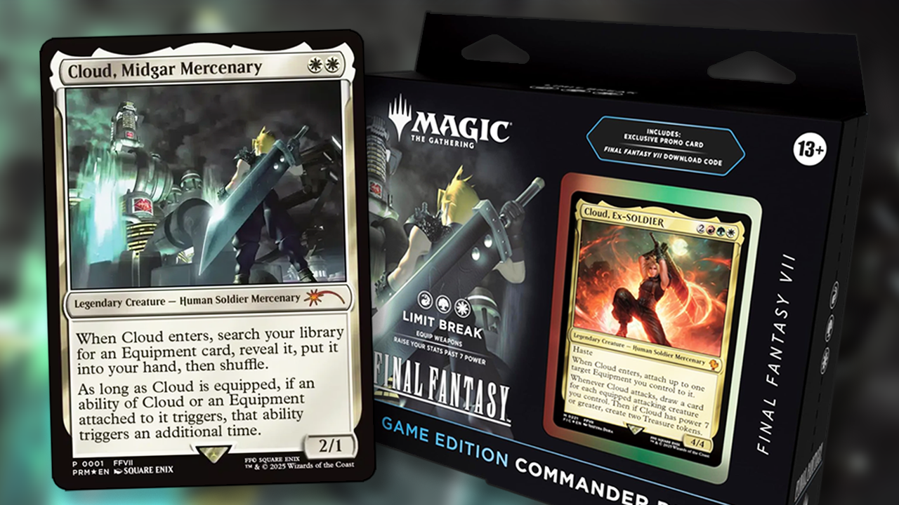 Magic: The Gathering - Final Fantasy Holiday FFVII Video Game Commander Deck